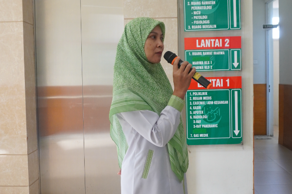 Penyuluhan Tim PKRS dengan tema Pemberian ASI Terbaik