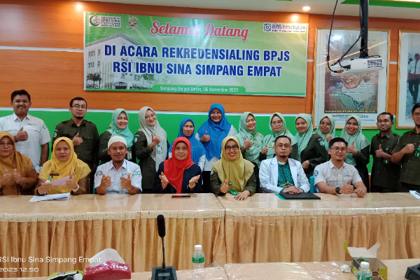 Rekredensialing BPJS Kesehatan RSI Ibnu Sina Simpang Empat