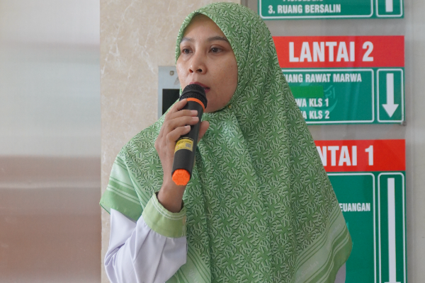 Penyuluhan Tim PKRS dengan tema Pemberian ASI Terbaik