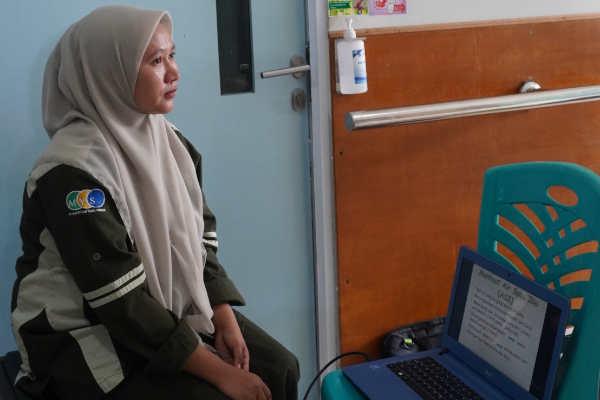 Penyuluhan Tim PKRS dengan tema Pemberian ASI Terbaik