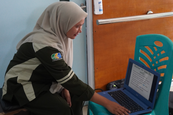 Penyuluhan Tim PKRS dengan tema Pemberian ASI Terbaik
